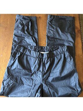Columbia Men’s Black Omni Tech Nylon Pants Size Large Men’s Waterproof Packable